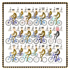 CARRERA DE REYES EN BICICLETAS